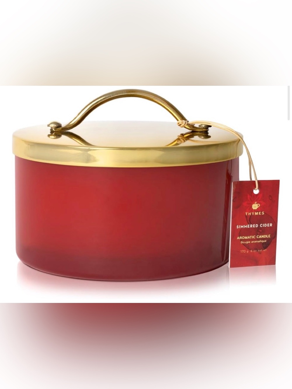 Simmered Cider Harvest Red 21oz. 4-Wick Candle